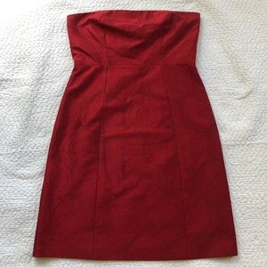 Theory size 10 red dress